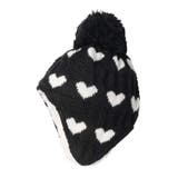 ハート柄耳付アクリルニット帽・帽子 | こどもの森e-shop | 詳細画像6 