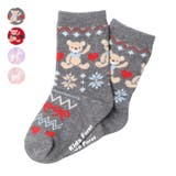 くま・ユニコーン柄クルーソックス | こどもの森e-shop | 詳細画像1