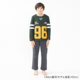 【WEB限定】ロゴプリントキルト長袖パジャマ | こどもの森e-shop | 詳細画像12 
