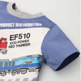 JR貨物電車ストライプ切替半袖Ｔシャツ | こどもの森e-shop | 詳細画像5 