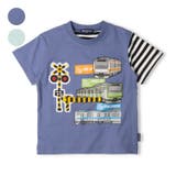 在来線電車踏切仕掛け半袖Tシャツ | こどもの森e-shop | 詳細画像1 