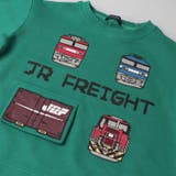 貨物列車電車フラップ仕掛け裏毛トレーナー・スウェット | こどもの森e-shop | 詳細画像7 