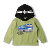 ブルーサンダー貨物電車裏毛パーカー | こどもの森e-shop | 詳細画像2 
