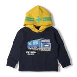 ブルーサンダー貨物電車裏毛パーカー | こどもの森e-shop | 詳細画像3 