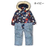 星ヒッコリー柄切替スノーコンビ | こどもの森e-shop | 詳細画像3 