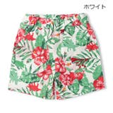 ホワイト | ボタニカル柄ハーフパンツ | こどもの森e-shop