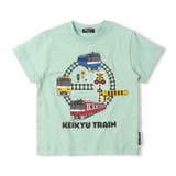 ライトグリーン | 京急電車踏切仕掛けTシャツ | こどもの森e-shop