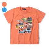 JR在来線電車路線図風プリントＴシャツ | こどもの森e-shop | 詳細画像1 