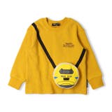 イエロー | 新幹線電車ポシェット風裏毛トレーナー | こどもの森e-shop