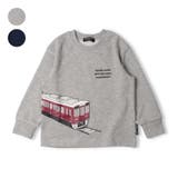 阪急電車プリント裏毛トレーナー | こどもの森e-shop | 詳細画像1 
