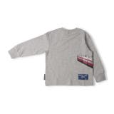 阪急電車プリント裏毛トレーナー | こどもの森e-shop | 詳細画像2 