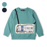 名鉄電車ポシェット風裏毛トレーナー | こどもの森e-shop | 詳細画像1 