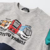 近鉄電車プリント配色裏毛トレーナー | こどもの森e-shop | 詳細画像5 