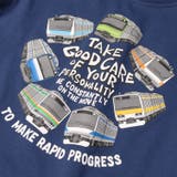 JR在来線電車集合プリント長袖Ｔシャツ | こどもの森e-shop | 詳細画像6 