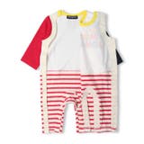 動物ロゴプリント切替ロンパース | こどもの森e-shop | 詳細画像5 