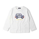 車アップリケ長袖Ｔシャツ・ロンT | こどもの森e-shop | 詳細画像2 