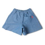 moujonjon お花プリント入りデニムキュロットパンツ 女の子 | こどもの森e-shop | 詳細画像3