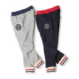 ワッペン付裾リブミニ裏毛ロングパンツ | こどもの森e-shop | 詳細画像8 