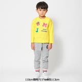 ワッペン付裾リブミニ裏毛ロングパンツ | こどもの森e-shop | 詳細画像9 