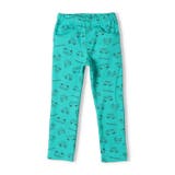 エメラルドグリーン | 車柄フライスロングパンツ | こどもの森e-shop