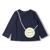 moujonjon 刺繍入りポシェット付長袖Tシャツ ロンT | こどもの森e-shop | 詳細画像3