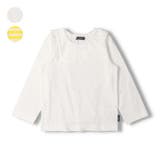 レース付き無地・ボーダー長袖Ｔシャツ | こどもの森e-shop | 詳細画像1 
