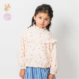 フード収納小花柄タフタジャケット・アウター | こどもの森e-shop | 詳細画像1