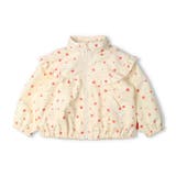 フード収納小花柄タフタジャケット・アウター | こどもの森e-shop | 詳細画像2