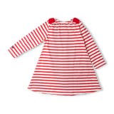 肩リボンボーダー長袖ワンピース | こどもの森e-shop | 詳細画像4 