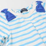 肩リボンボーダー長袖ワンピース | こどもの森e-shop | 詳細画像5 