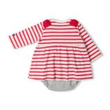 肩リボンボーダー柄ブルマロンパース | こどもの森e-shop | 詳細画像5 