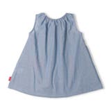 いちごモチーフ付ダンガリージャンパースカート | こどもの森e-shop | 詳細画像2 