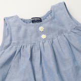 いちごモチーフ付ダンガリージャンパースカート | こどもの森e-shop | 詳細画像3 