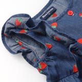 いちご刺繍デニムジャンパースカート | こどもの森e-shop | 詳細画像4 