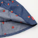 いちご刺繍デニムジャンパースカート | こどもの森e-shop | 詳細画像6 