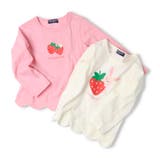 いちごプリント裾スカラップ長袖Ｔシャツ | こどもの森e-shop | 詳細画像7 