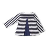 後ろ切替ボーダー長袖Tシャツ | こどもの森e-shop | 詳細画像2 