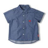 デニム・シャンブレー半袖シャツ 90cm～140cm M32502 | こどもの森e-shop | 詳細画像3 