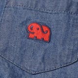 デニム・シャンブレー半袖シャツ 90cm～140cm M32502 | こどもの森e-shop | 詳細画像7 