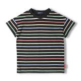 カラフルボーダー半袖Tシャツ 80cm～140cm M32807 | こどもの森e-shop | 詳細画像2 