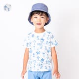 日本製 ヤシの木柄半袖Tシャツ 80cm～140cm M32815 | こどもの森e-shop | 詳細画像1 
