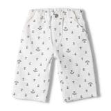 【子供服】 moujonjon (ムージョンジョン)アンカー総柄ワッシャー6分丈… | こどもの森e-shop | 詳細画像2