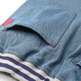 ウエストリブデニムニット6分丈ハーフパンツ 80cm～140cm M33105 | こどもの森e-shop | 詳細画像6 