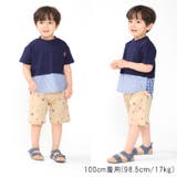 ロゴ総柄ストレッチダンプ5分丈ハーフパンツ 90cm~140cm M33111 | こどもの森e-shop | 詳細画像16