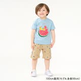 ロゴ総柄ストレッチダンプ5分丈ハーフパンツ 90cm~140cm M33111 | こどもの森e-shop | 詳細画像17