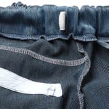 フラップ付きデニムニット5分丈ハーフパンツ 80cm～140cm M33117 | こどもの森e-shop | 詳細画像8 