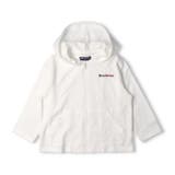 ロゴ刺繍入りUVカット無地長袖パーカー | こどもの森e-shop | 詳細画像2 