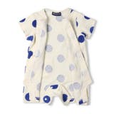 ドット柄前開き半袖ロンパース・Tオール | こどもの森e-shop | 詳細画像5 