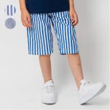 ダンガリー無地・ストライプ柄ハーフパンツ | こどもの森e-shop | 詳細画像1