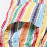 レインボーサッカーストライプ柄ハーフパンツ | こどもの森e-shop | 詳細画像5